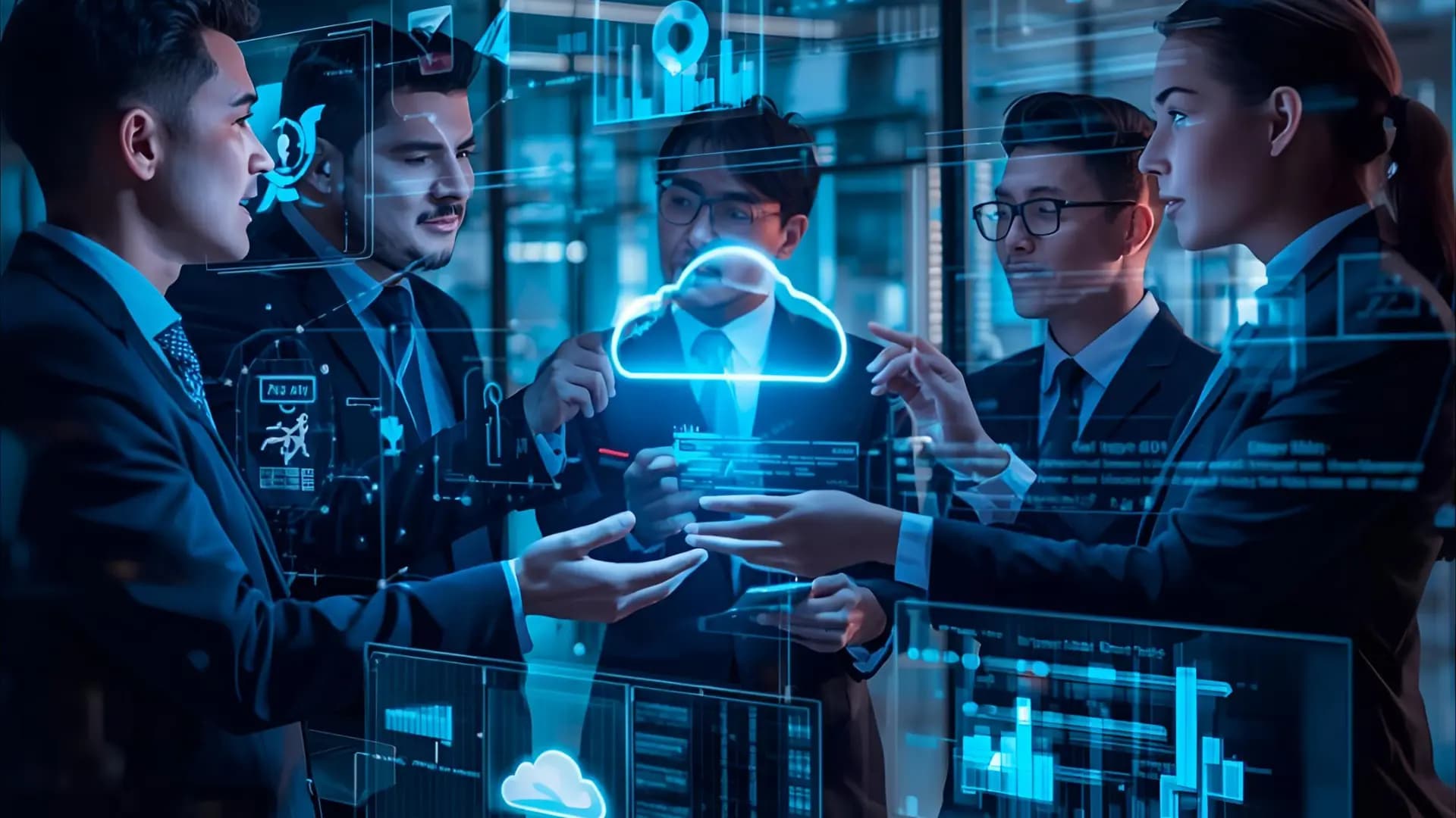 DristiTech team building custom CRM, enterprise apps, and automation solutions for business growth