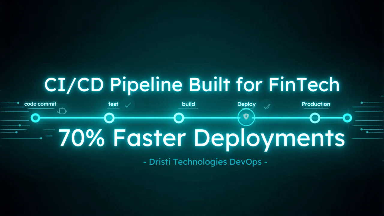 DevOps Spotlight — CI/CD Pipeline for FinTech Client